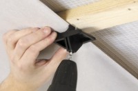 Набор фиксаторов для листов гипсокартона Wolfcraft 4040000 фото №4 — интернет-магазин Desire.md