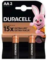 Набор батареек Duracell AA MN1500 2pcs