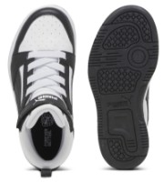 Ботинки детские Puma Rebound V6 Mid Ac+ Ps Puma White/Black/Shadow Gray, s.28.5 фото №4 — интернет-магазин Desire.md