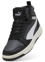 Ботинки детские Puma Rebound V6 Mid Jr Puma Black/White/Dusky Gray, s.35.5 фото №5 — интернет-магазин Desire.md