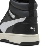 Ботинки детские Puma Rebound V6 Mid Jr Puma Black/White/Dusky Gray, s.35.5 фото №6 — интернет-магазин Desire.md