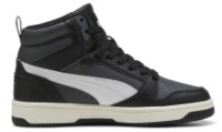 Ботинки детские Puma Rebound V6 Mid Jr Puma Black/White/Dusky Gray, s.39 фото №3 — интернет-магазин Desire.md