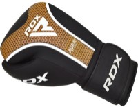 Mănuși de box RDX Aura Plus T-17 16oz Black/Golden imaginea #3 — magazin online Desire.md