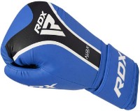 Mănuși de box RDX Aura Plus T-17 12oz Blue/Black imaginea #3 — magazin online Desire.md