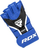 Mănuși de arte marțiale RDX Aura Plus T-17, s.S Blue/Black imaginea #2 — magazin online Desire.md