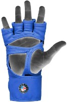 Mănuși de arte marțiale RDX Aura Plus T-17, s.S Blue/Black imaginea #4 — magazin online Desire.md