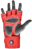 Mănuși de arte marțiale RDX Aura Plus T-17, s.M Red/Black imaginea #5 — magazin online Desire.md