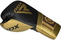 Mănuși de box RDX Mark Pro Fight Tri Korta 1 8oz Golden imaginea #2 — magazin online Desire.md