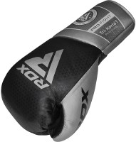 Mănuși de box RDX Mark Pro Fight Tri Korta 1 8oz Silver imaginea #2 — magazin online Desire.md