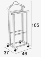 Cuier Arredamenti Mirano White imaginea #2 — magazin online Desire.md