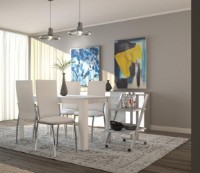 Сервировочный стол Arredamenti Simpaty White фото №4 — интернет-магазин Desire.md