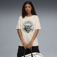 Женская футболка Puma Graphic Fest Relaxed Tee Alpine Snow, s.S фото №2 — интернет-магазин Desire.md