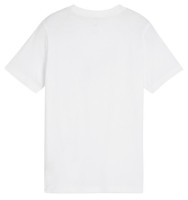 Tricou pentru copii Puma Ess Cat Logo Tee B Puma White, s.128 imaginea #2 — magazin online Desire.md