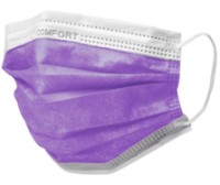 Одноразовая маска Ampri 50pcs Purple (02201)