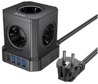 Protecţie împotriva supratensiunii Hoco NS8 Sharp Black imaginea #2 — magazin online Desire.md