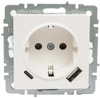 Розетка IEK BR-R14-16-U22-018-K01