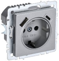 Розетка IEK BR-R14-16-U22-018-K47