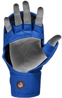 Перчатки для единоборств RDX Shooter Aura Plus T-17, s.M Blue/Black фото №4 — интернет-магазин Desire.md
