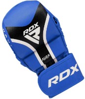 Mănuși de arte marțiale RDX Shooter Aura Plus T-17, s.S Blue/Black imaginea #3 — magazin online Desire.md