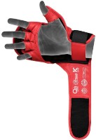 Mănuși de arte marțiale RDX Shooter Aura Plus T-17, s.XL Red/Black imaginea #6 — magazin online Desire.md