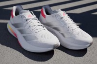 Кроссовки женские Adidas Duramo Speed 2 W Cloud White/Silver Metallic/Lucid Red, s.40 фото №3 — интернет-магазин Desire.md