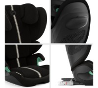 Детское автокресло Cybex Solution G2 i-Fix Plus Moon Black фото №4 — интернет-магазин Desire.md