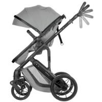 Коляска Kikka Boo 3in1 Darling Light Grey 2024 фото №2 — интернет-магазин Desire.md