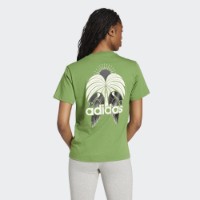 Tricou de dame Adidas Farm Gfx Tee Crew Green, s.S imaginea #3 — magazin online Desire.md