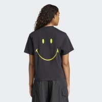 Женская футболка Adidas Smiley Loose T Black, s.M фото №3 — интернет-магазин Desire.md