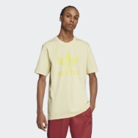 Мужская футболка Adidas Trefoil T-Shirt Powder Yellow, s.L фото №2 — интернет-магазин Desire.md
