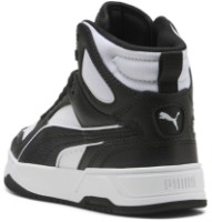Bocanci pentru copii Puma Rbd Break Mid Jr Puma Black/White, s.36 imaginea #6 — magazin online Desire.md