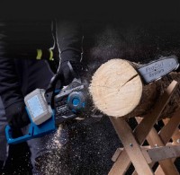 Ferăstrău cu lanţ cu acumulator Scheppach BC-CS355 Duo-X imaginea #4 — magazin online Desire.md