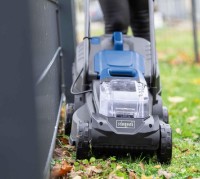 Газонокосилка аккумуляторная Scheppach BC-MP320-X Set L фото №4 — интернет-магазин Desire.md