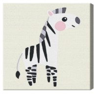 Tablou pe numere Art Gallery Premium 20x20cm Zebră (B079)