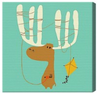 Tablou pe numere Art Gallery Premium 20x20cm Сerb și zmeu (BX2929)