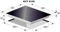 Индукционная панель Kaiser KCT 6140 FI фото №2 — интернет-магазин Desire.md