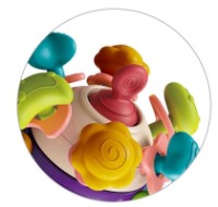 Игрушка-прорезыватель BabyOno STAR BALL (1585) фото №4 — интернет-магазин Desire.md