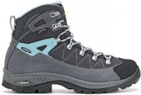 Ботинки женские Asolo Finder GV Grey/Gunmetal/Pool Side (A2310300.A177) 36 2/3