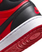 Bocanci pentru copii Nike Court Borough Mid 2 Ps University Red/White/Black, s.31 imaginea #4 — magazin online Desire.md