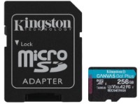 Сard de memorie Kingston microSD 256Gb Class10 A2 UHS-I U3 (V30) + SD Adapter (SDCG4/256GB)