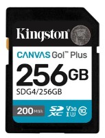 Сard de memorie Kingston SDXC Canvas Go! Plus Gen 4 256Gb Class 10 UHS-I U3 V30 (SDG4/256GB)