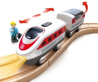 Детский набор дорога Hape Super Cityscape Transport Bucket (E3773) фото №3 — интернет-магазин Desire.md