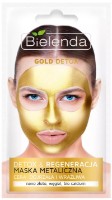 Mască pentru față Bielenda Gold Detox Detoxifying & Regenerating 8g