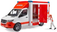 Vehicul de urgență Rastar Ambulance with a driver figurine (2676) imaginea #2 — magazin online Desire.md