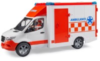 Vehicul de urgență Rastar Ambulance with a driver figurine (2676) imaginea #5 — magazin online Desire.md