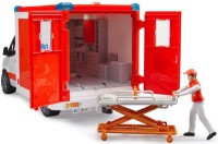 Vehicul de urgență Rastar Ambulance with a driver figurine (2676) imaginea #7 — magazin online Desire.md