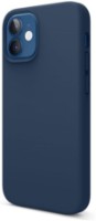 Чехол Helmet Case Liquid Silicone iPhone 12 Mini Blue (HMT-CLSIP12MBL)