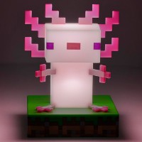 Ночной светильник Paladone Minecraft Axolotl Icon Light V2 (PP11390MCFV2) фото №2 — интернет-магазин Desire.md