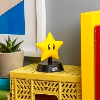 Lampă de veghe Paladone Super Mario Super Star Icon Light V3 (PP6361NNV3ID) imaginea #3 — magazin online Desire.md