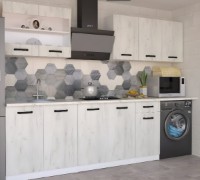 Bucatarie modulara Yasen Саманта 80x60 White/Oak Kraft White imaginea #2 — magazin online Desire.md